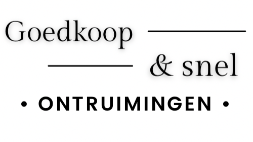 Goedkoop en snel ontruimingen